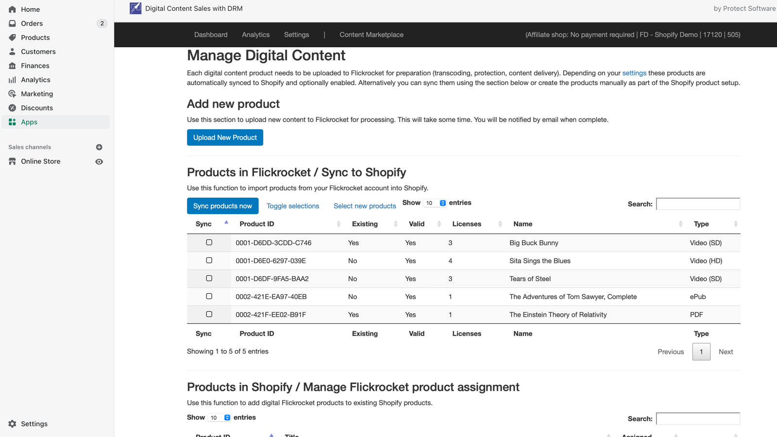 App-Dashboard