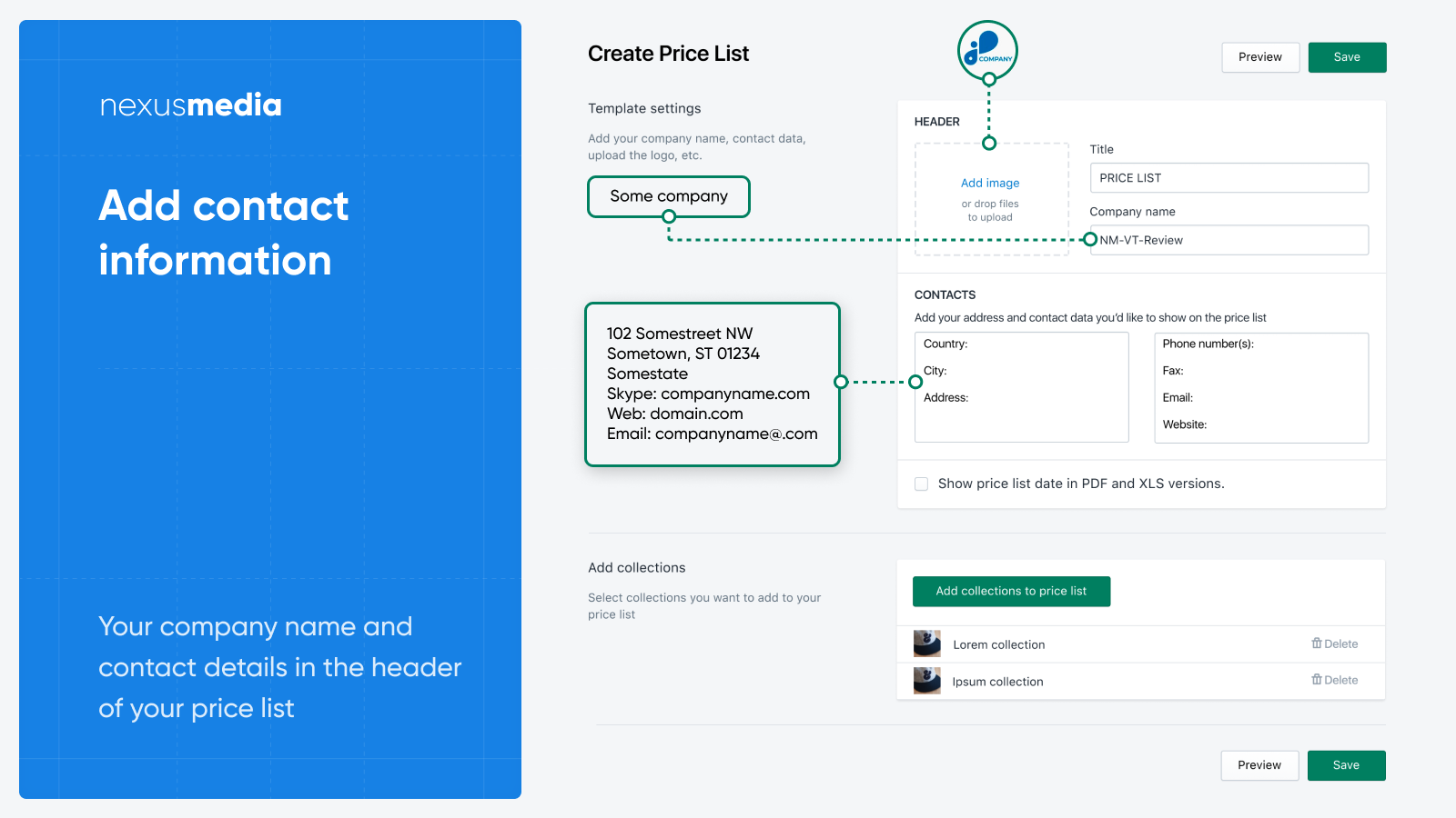 Price List Pro ‑ products list Screenshot