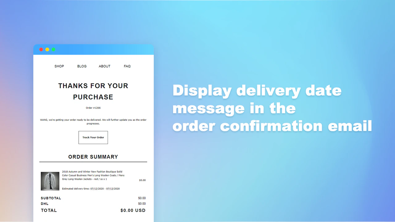 How to Add Estimated Delivery Date on Shopify Product Page