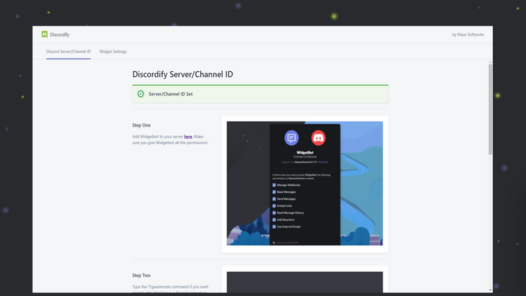 Discordify: Live Discord Chat Screenshot