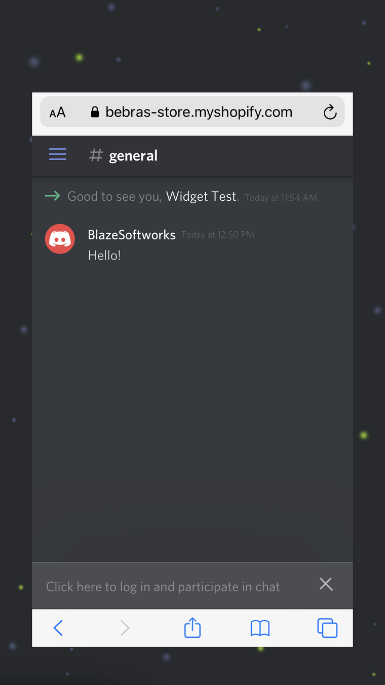 Discordify: Live Discord Chat Screenshot