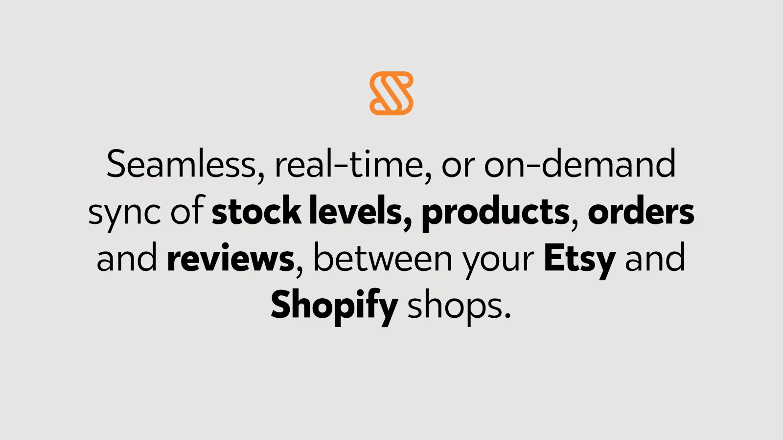 Komplette Echtzeit-Shop-Synchronisation zwischen Etsy und Shopify