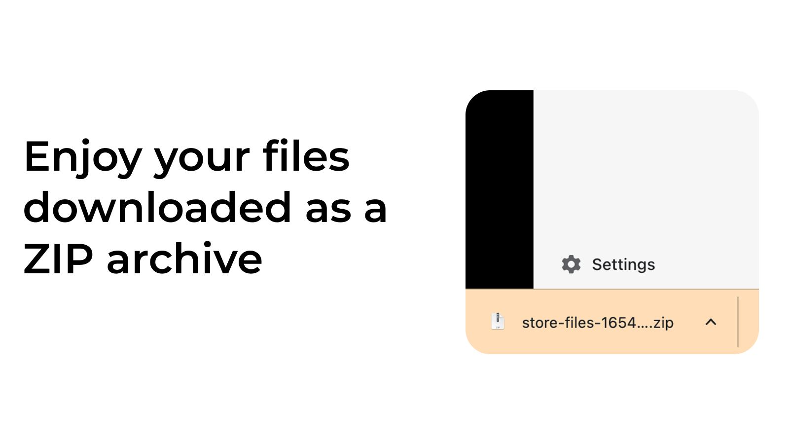 Njut av dina filer