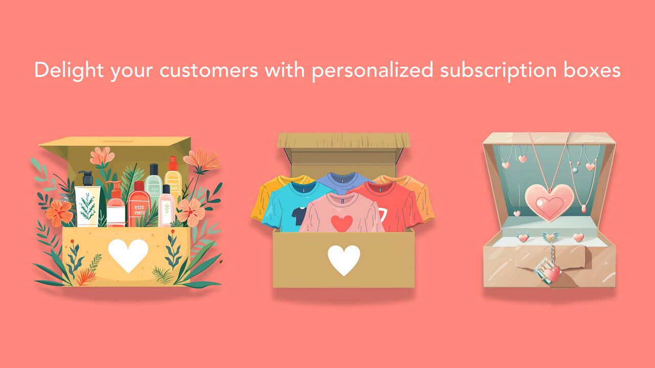 Deleita a tus clientes con cajas de suscripción personalizadas