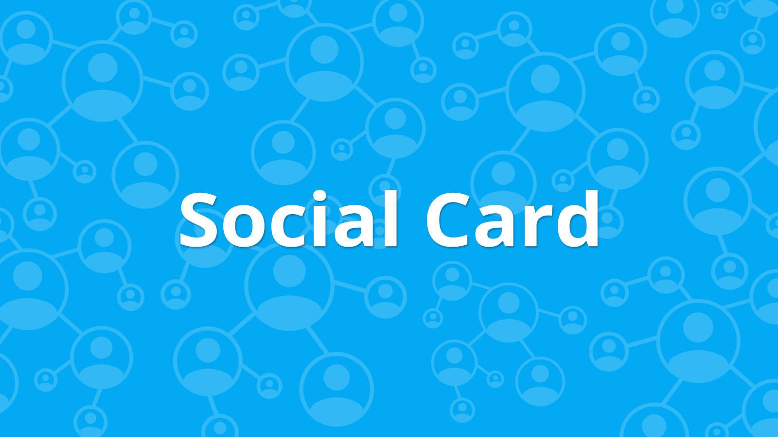 Social Card