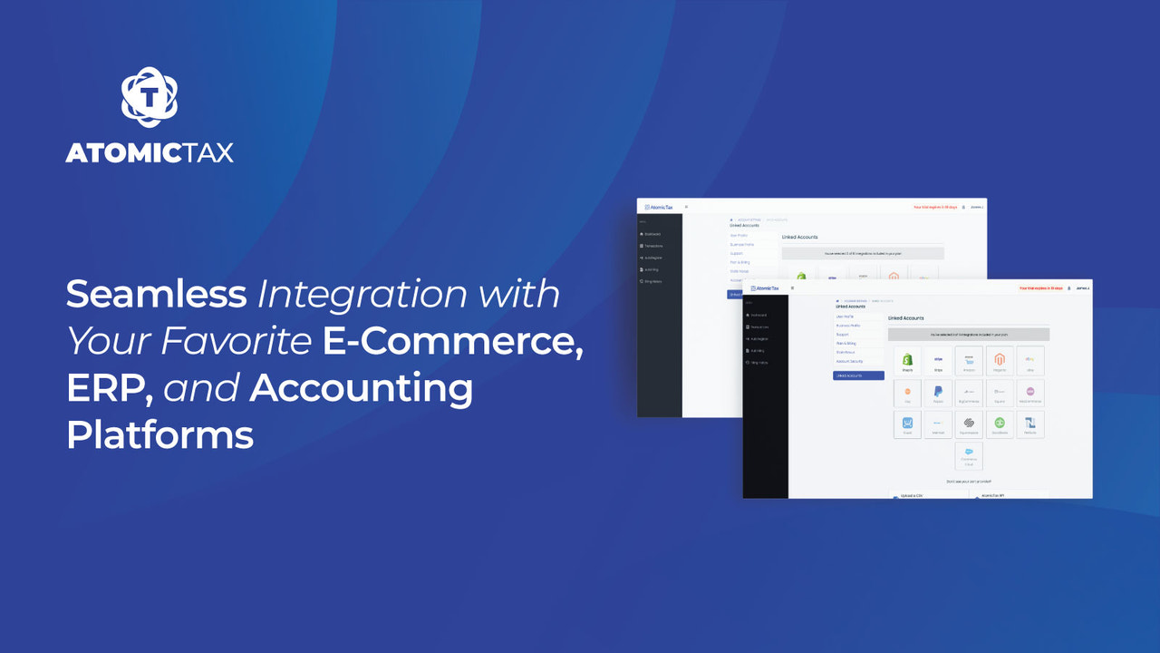 AtomicTax Linked Accounts