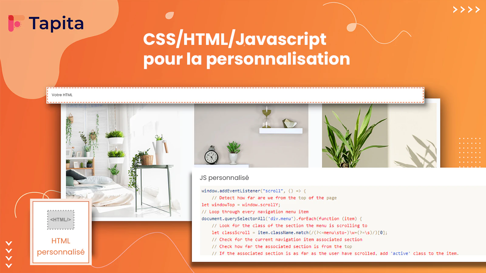 code personnalisé