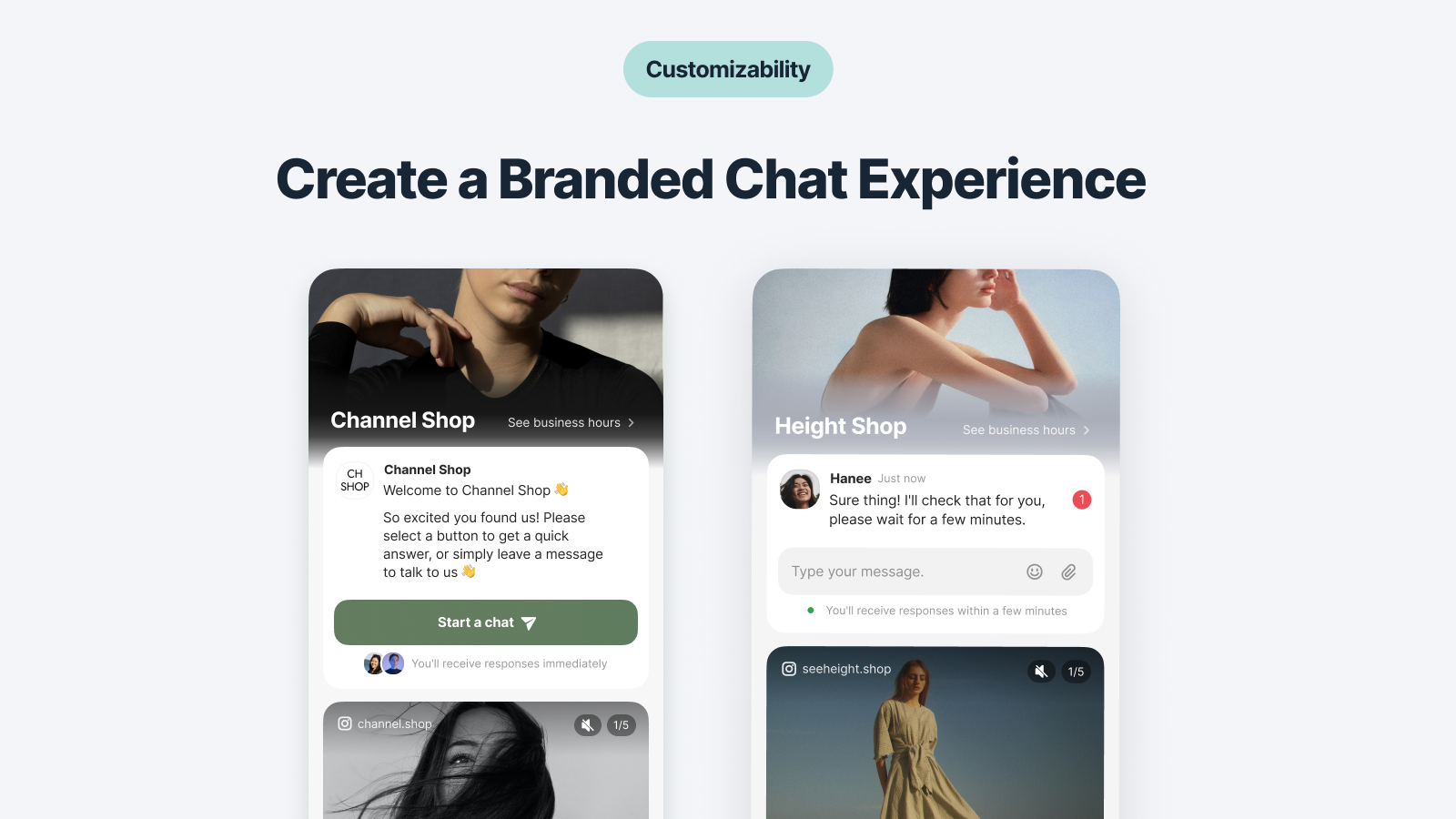 Create a Branded Chat Experience