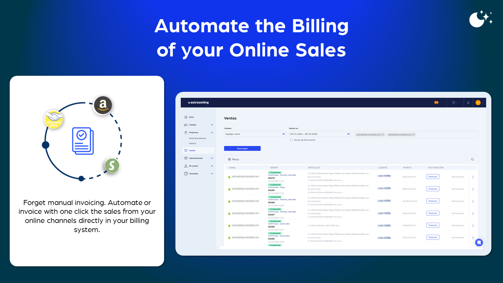 Automate the Billing of Your Online Sales