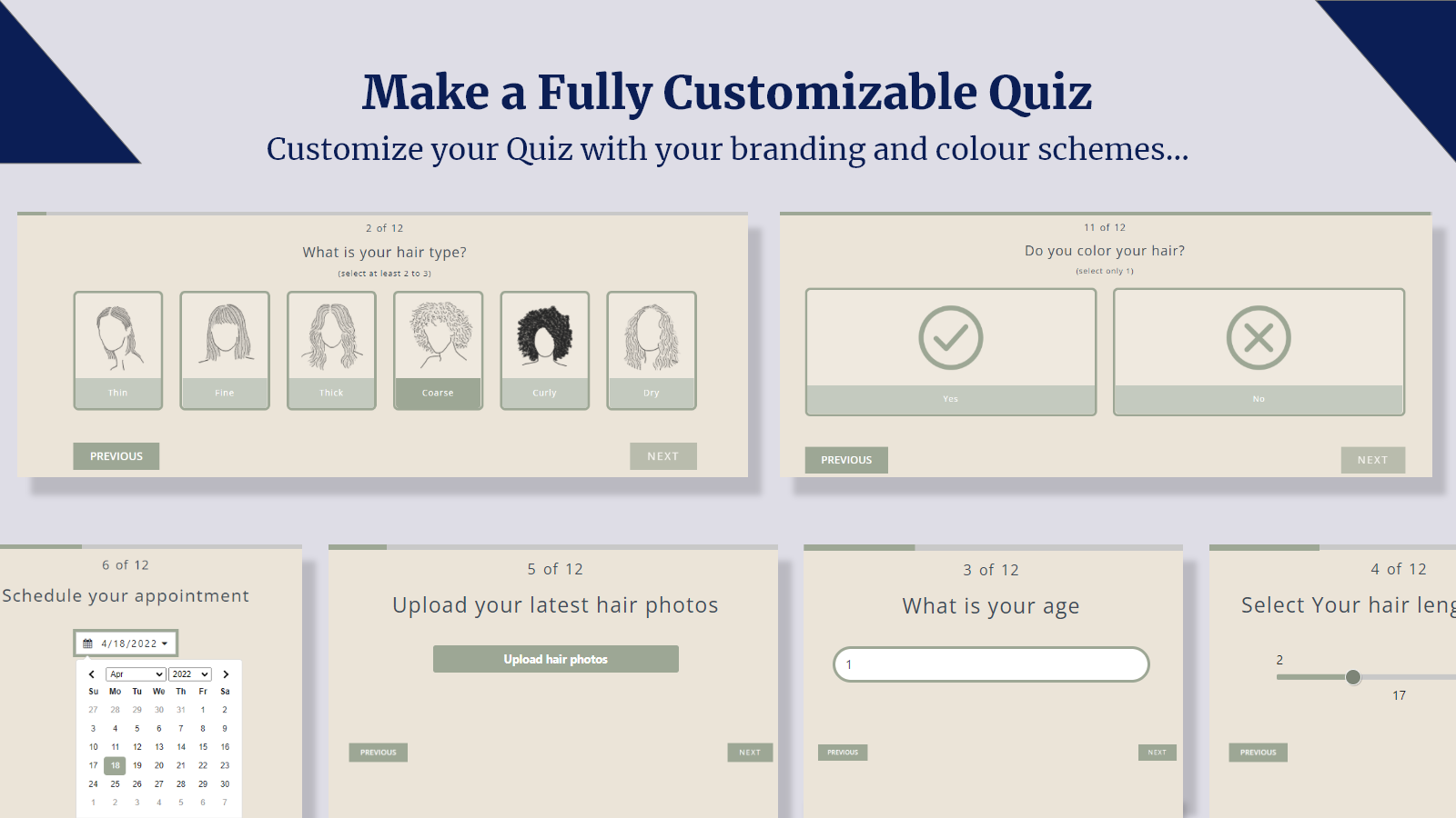 Quizify ‑ Product Quiz Builder Screenshot