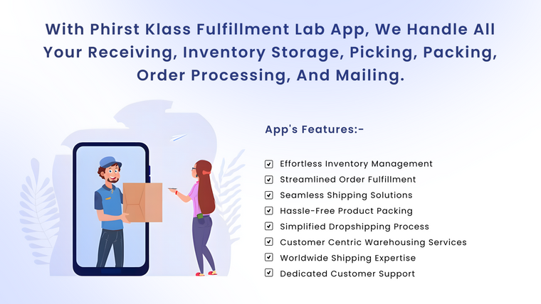 Phirst Klass Fulfillment Lab Screenshot