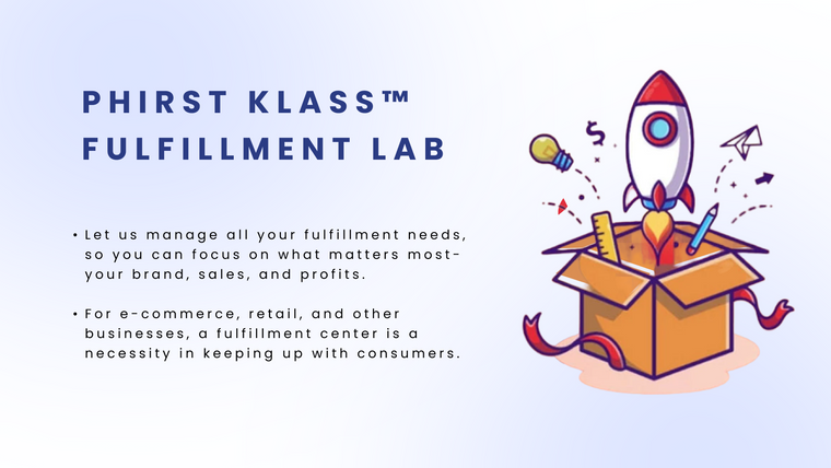 Phirst Klass Fulfillment Lab Screenshot