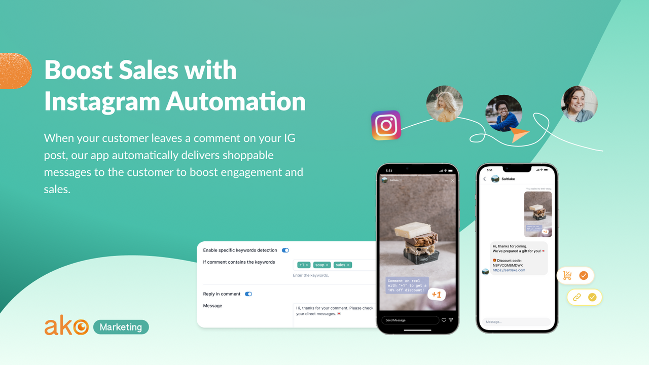 Steigern Sie den Umsatz mit Instagram-Automatisierung