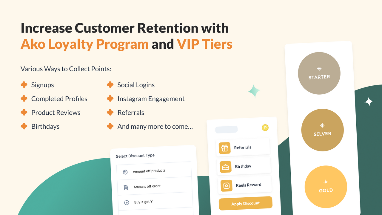 Augmentez la Rétention des Clients avec le Programme de Fidélité Ako & Niveaux VIP
