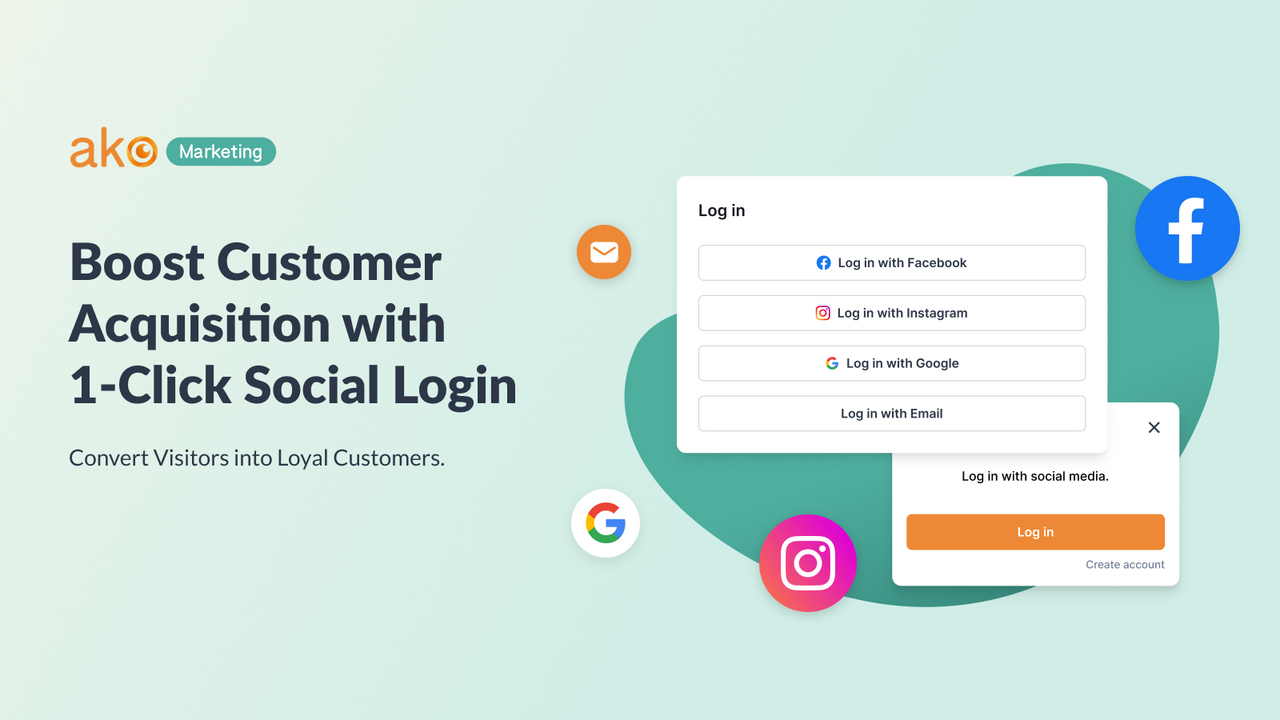 Aumente a Aquisição de Clientes com Login Social de 1-Clique