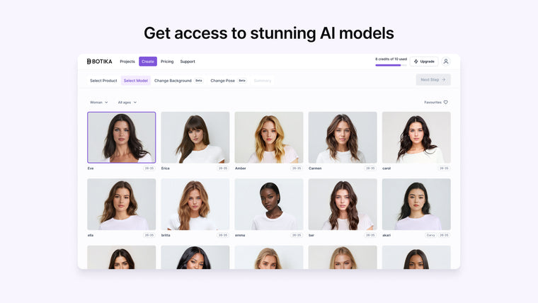 Botika: AI Models Pro Photos Screenshot