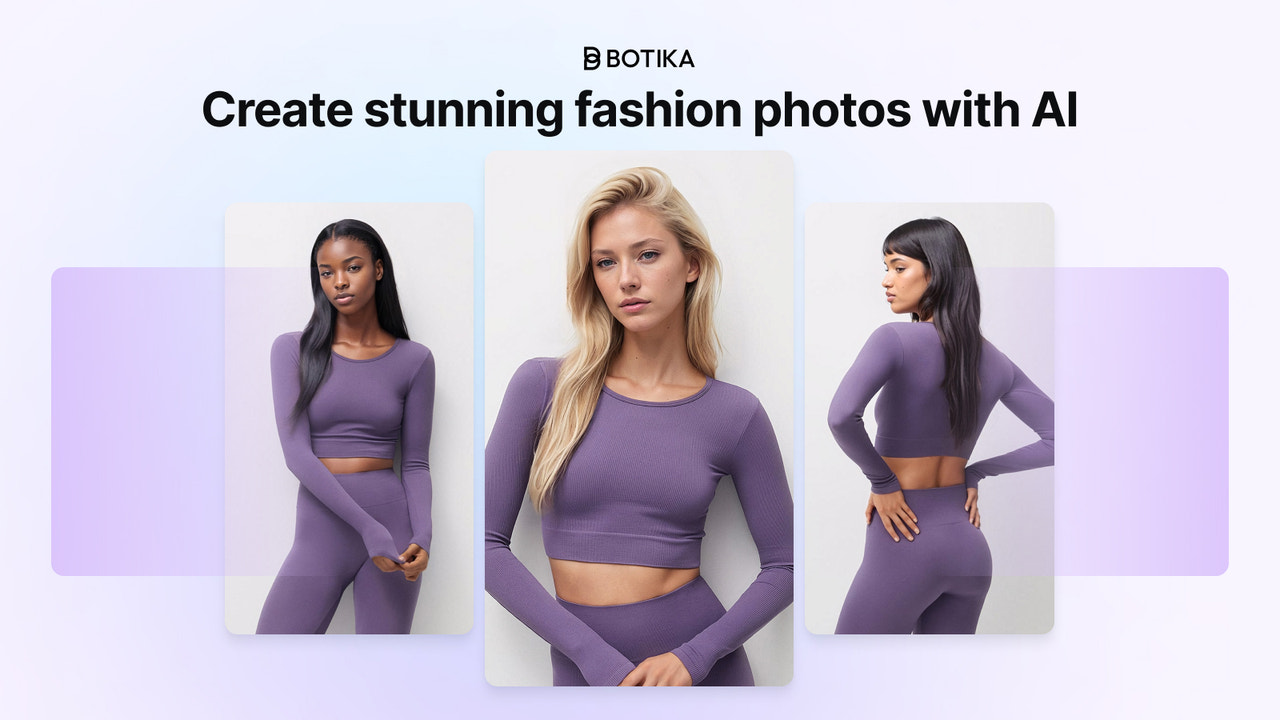 Mejora tus fotos utilizando modelos de moda AI y fondos