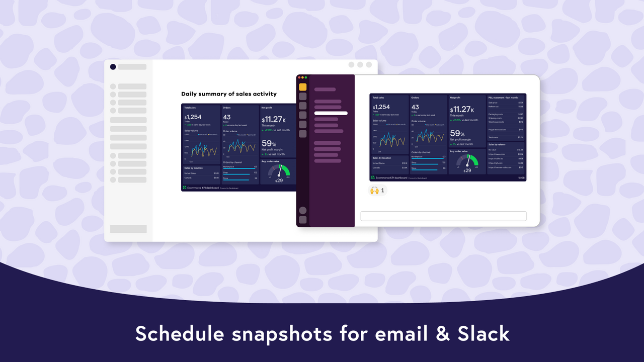 Schedule snapshots