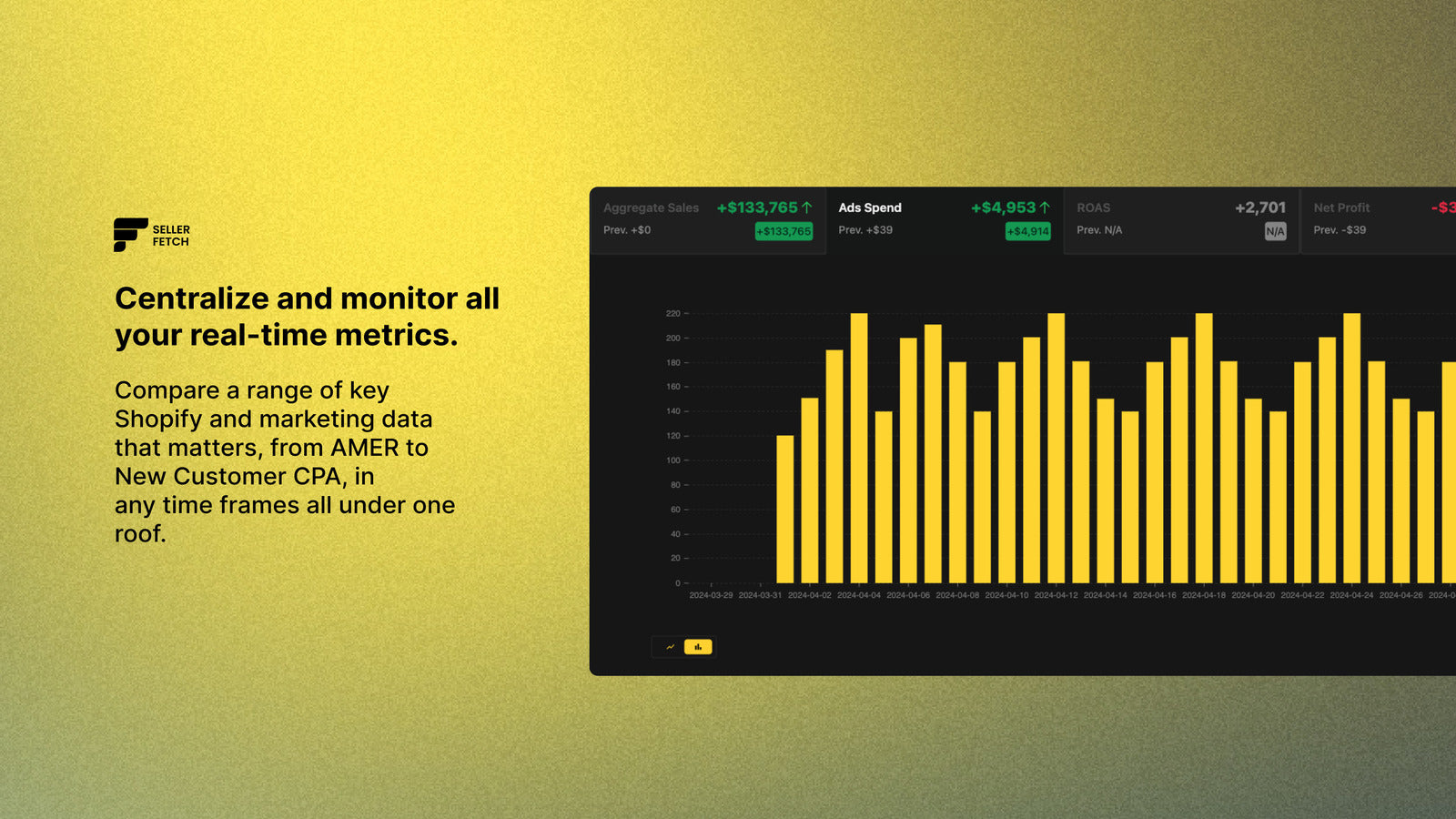 Seller Fetch Analytics Screenshot