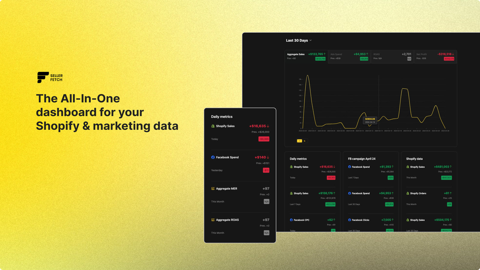 Seller Fetch Analytics Screenshot