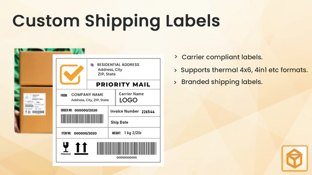 Branded Shipping Labels