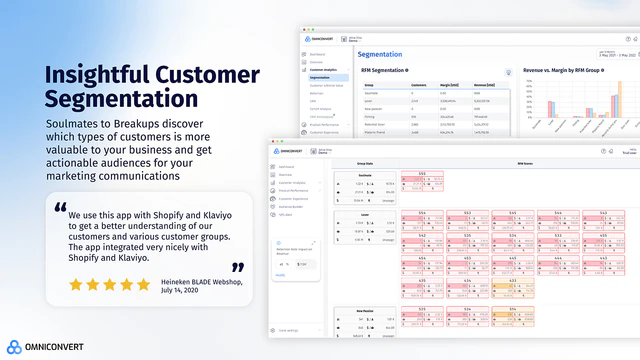 Reveal - Segmentation de clients perspicace