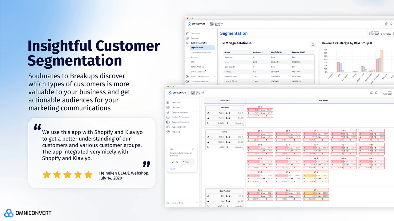 Reveal - Segmentation de clients perspicace