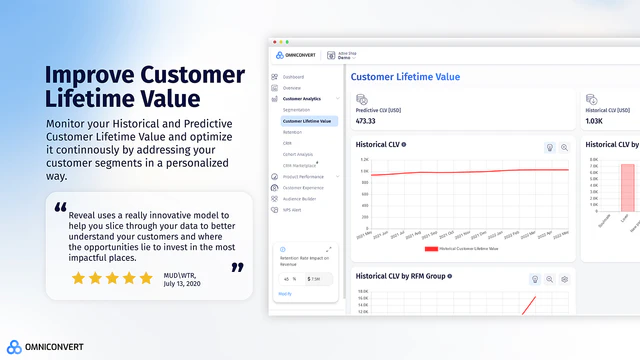 Reveal - Improve Customer Lifetime Value