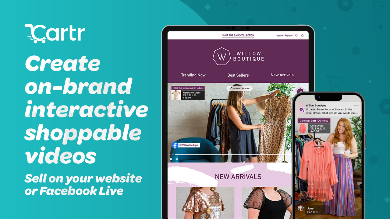Create on-brand interactive shoppable videos