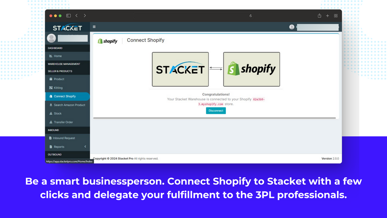 Var en smart affärsman. Anslut Shopify till Stacket och väx..