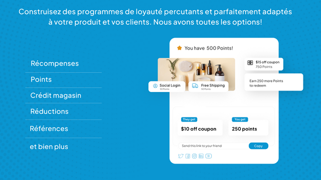 Créez des programmes de loyauté percutants