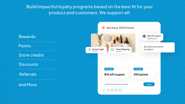 Build impactful loyalty programs.