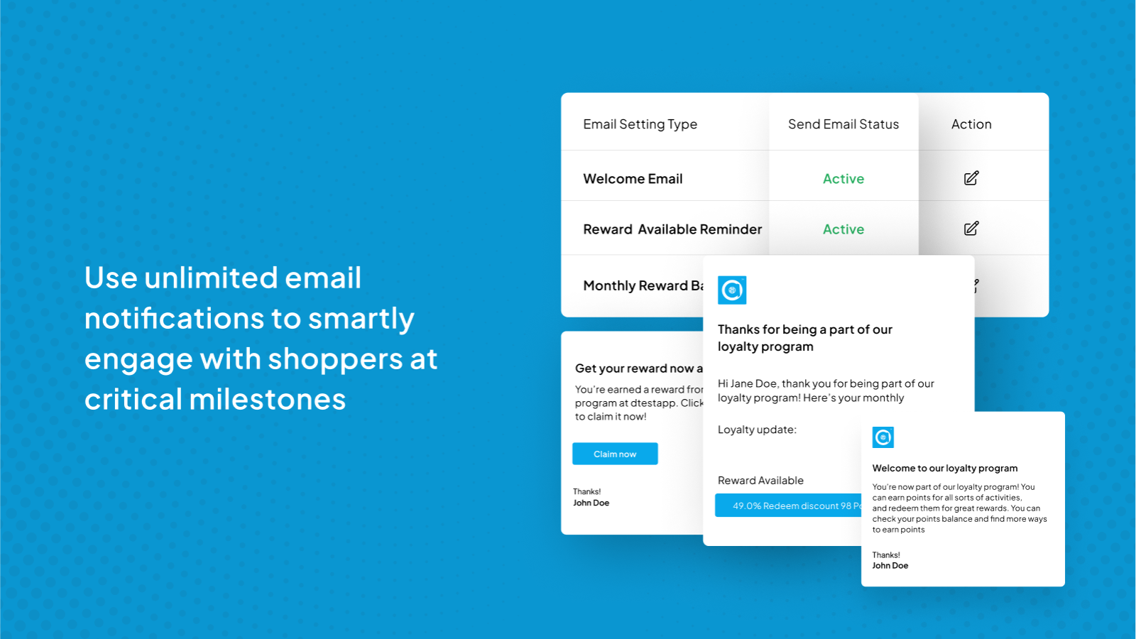 Använd obegränsade e-postmeddelanden för att smart engagera köpare