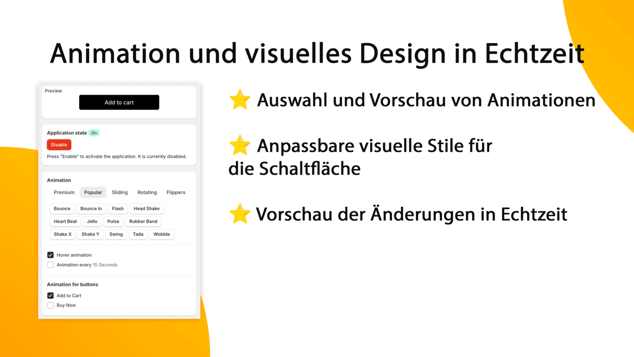 Animation und visuelles Design in Echtzeit