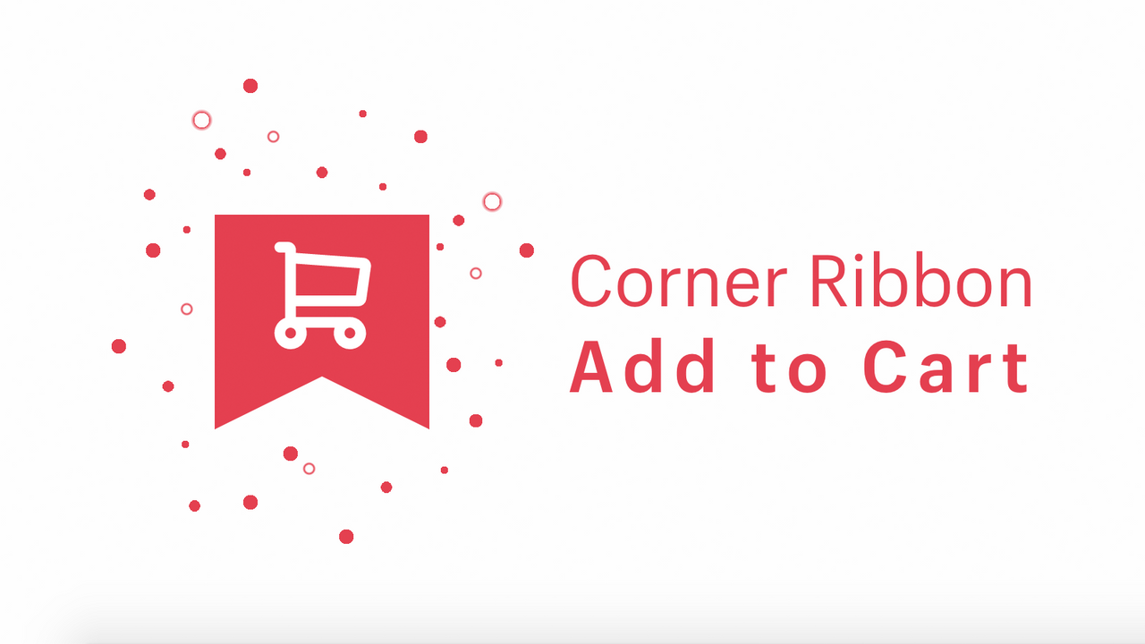 Corner Ribbon Add to Cart