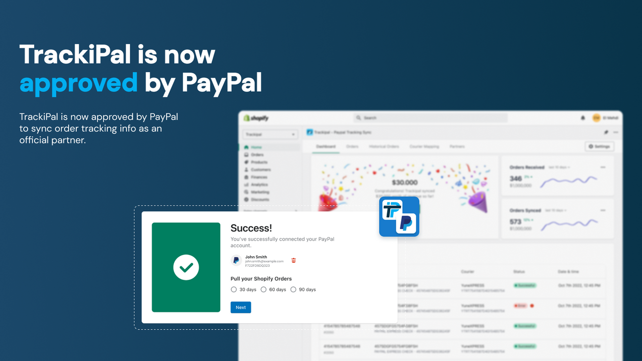 Basta configurar e esquecer a Sincronização de Rastreamento do PayPal com TrackiPal