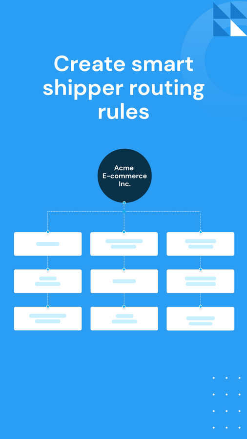 Create smart shipping rules to implement routing policy changes