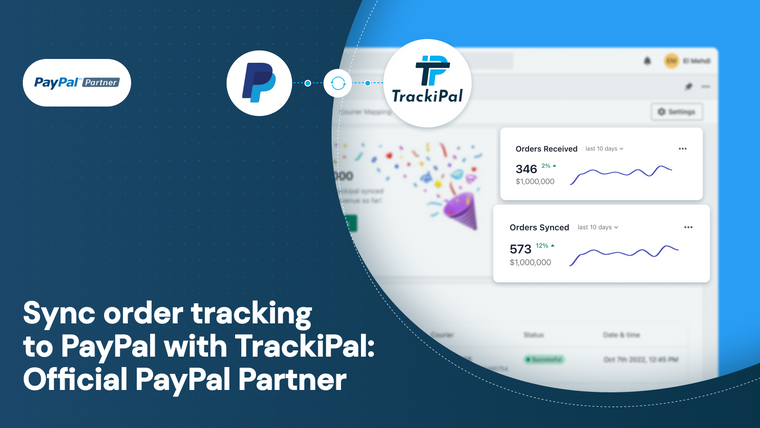 TrackiPal PayPal Tracking Sync Screenshot