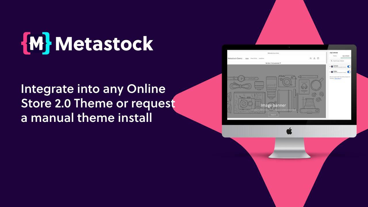 Metastock Location Inventory - Showcase inventory at all your