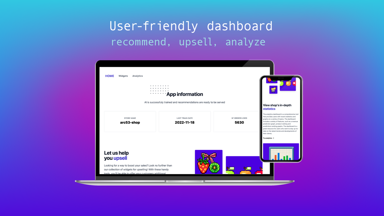 Dashboard UI main