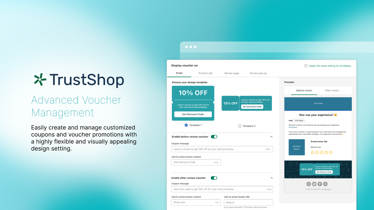 Advanced Voucher Management