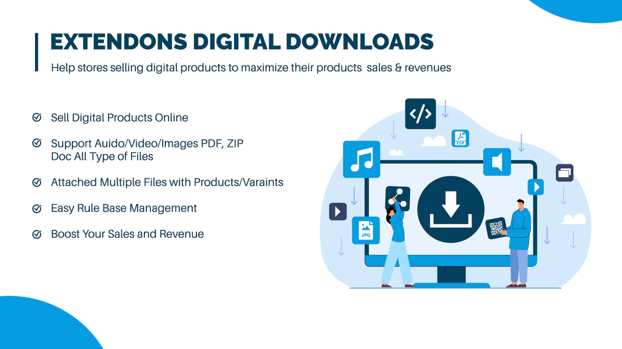 App für digitale Downloads