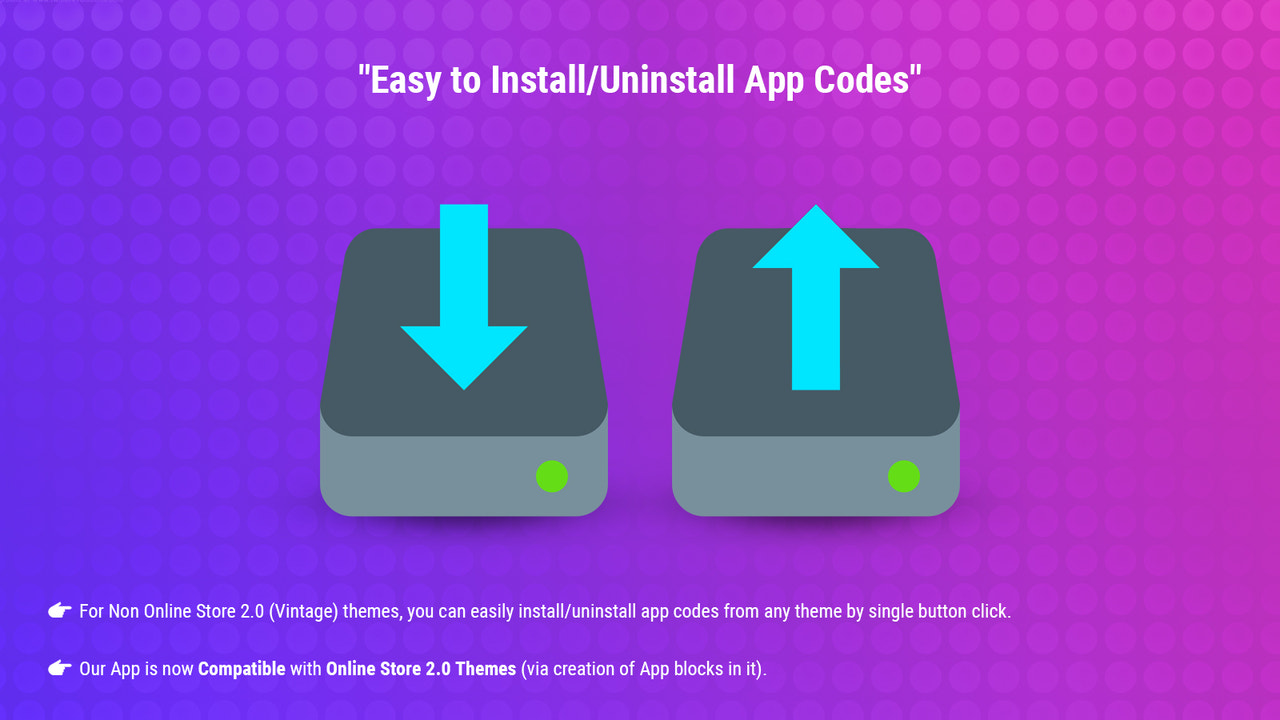 Easy to Install/Uninstall