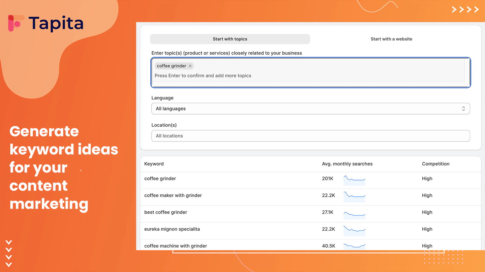 investigación de palabras clave, seo, tráfico