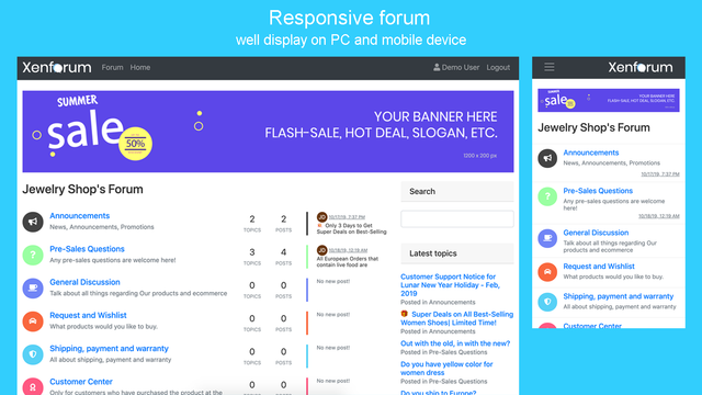 responsief forum