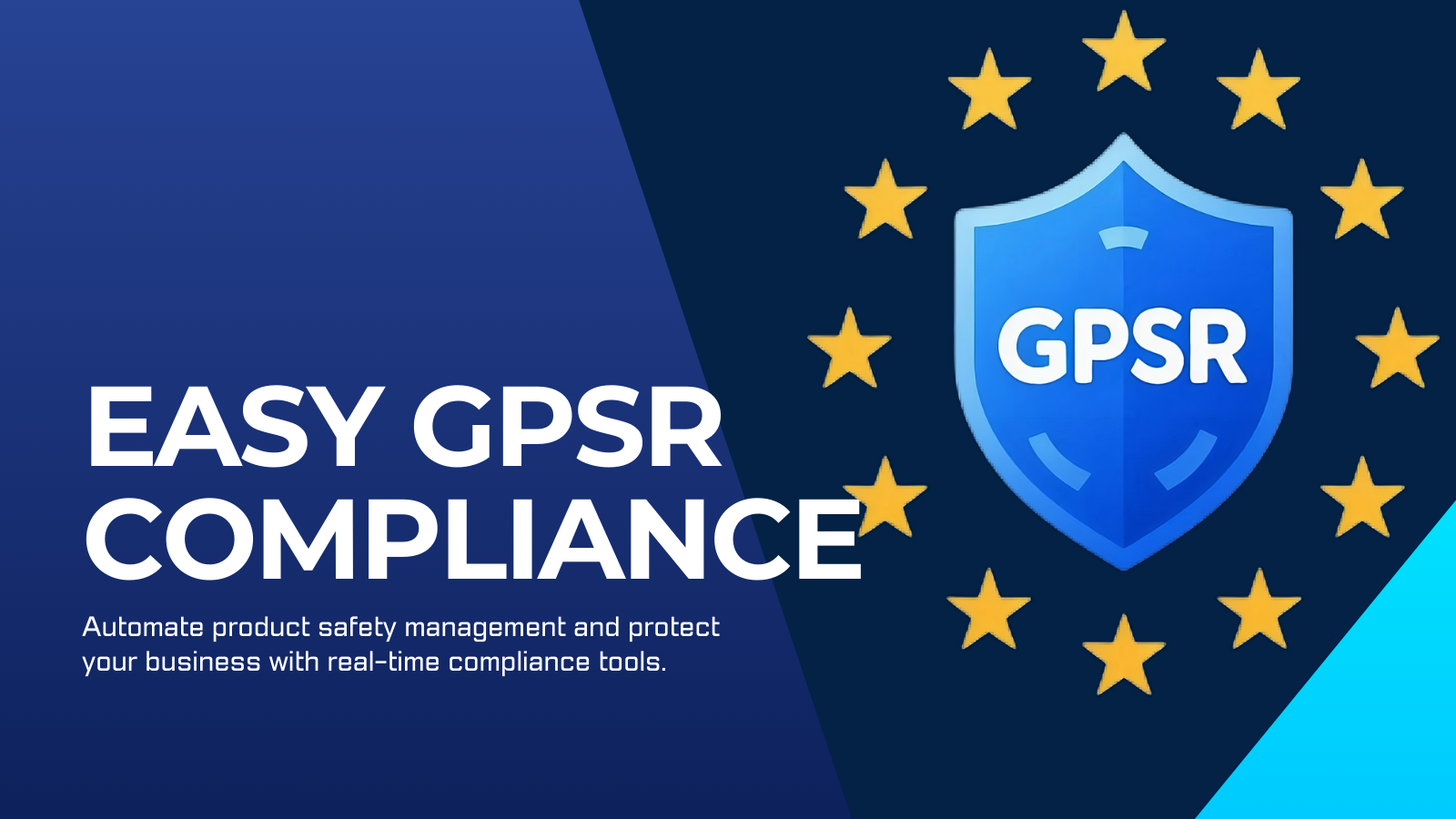 GPSR Compliance Manager Screenshot