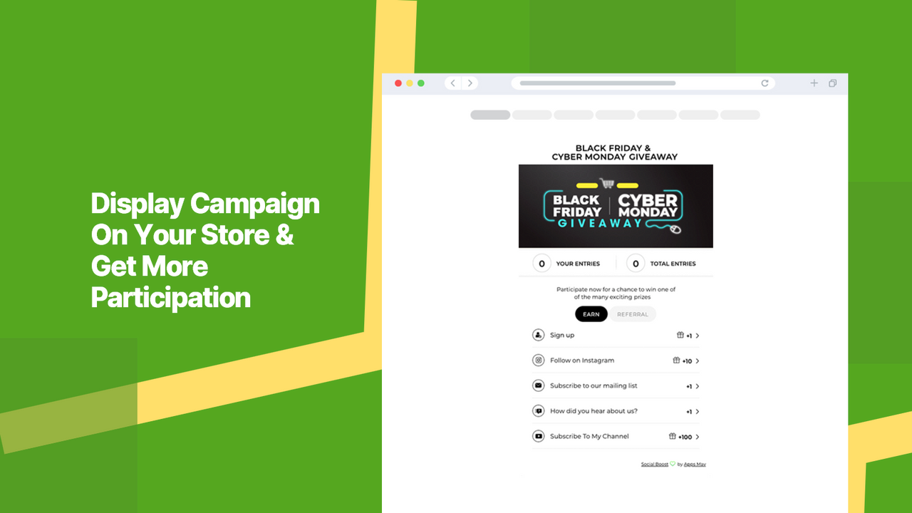 Zeigen Sie Kampagnen in Ihrem Store an und erhalten Sie mehr Teilnahme