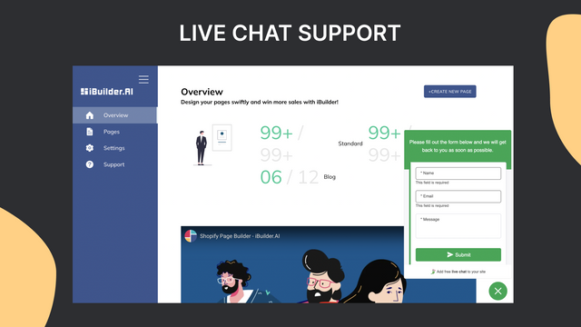 Live Chat-support