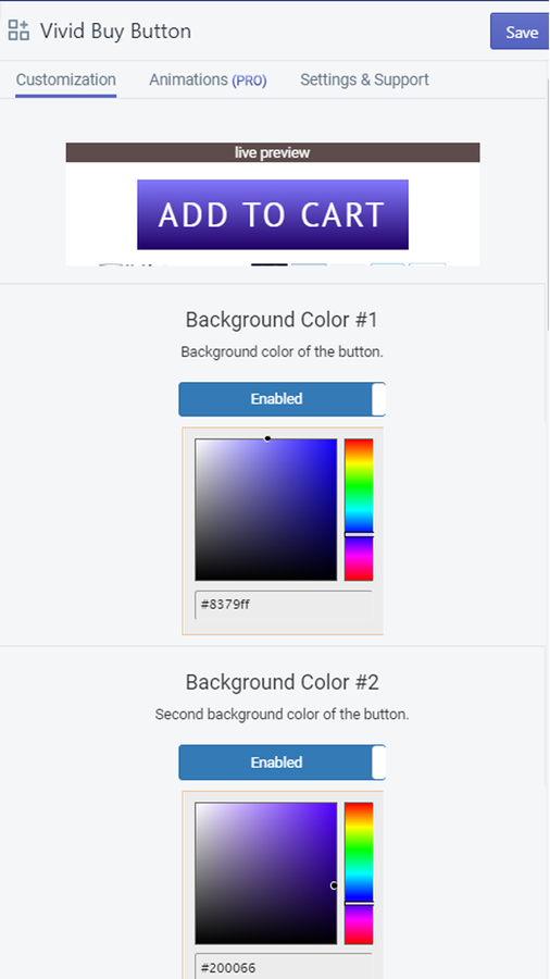 Buy button customization I