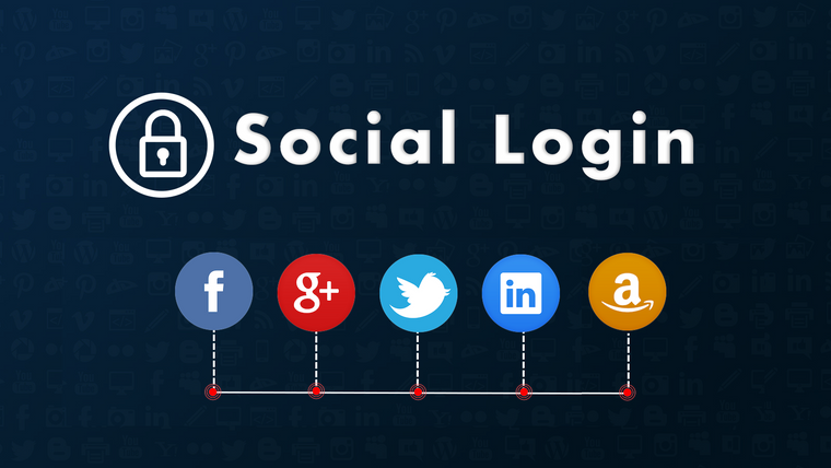 Oxi Social Login Screenshot